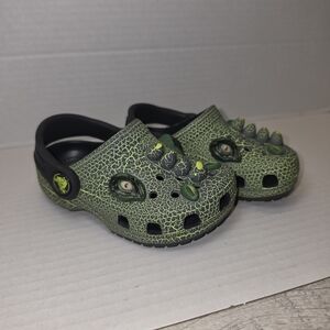 Crocs Toddler Classic I Am Scary Dino Clogs Size 6c